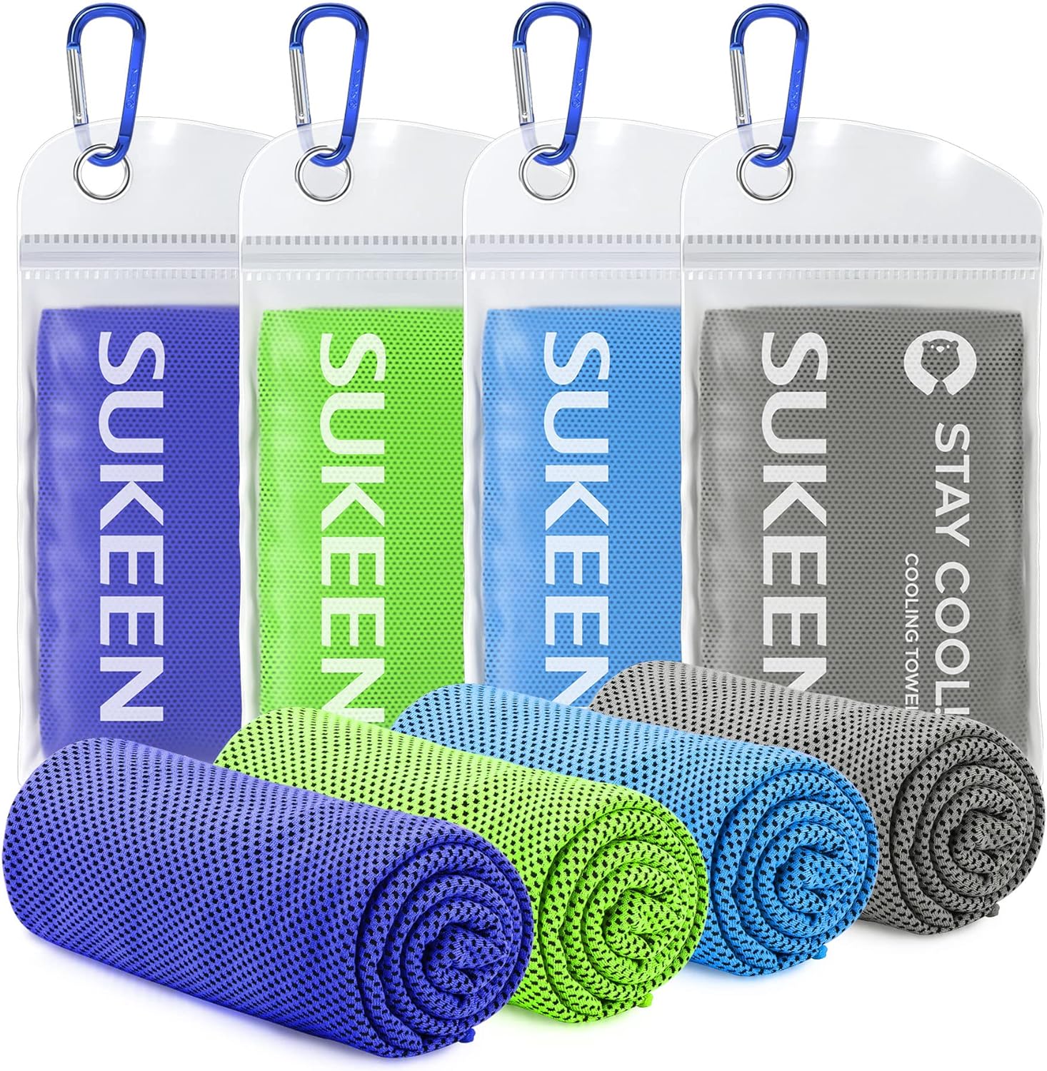 Cooling Towel, Ice Towel, Soft Breathable Chilly Towel, Microfiber Towel, Workout Towels -Pack of 4 (40 Cooling Towel, Ice Towel, Soft Breathable Chilly Towel, Microfiber Towel, Workout Towels -Pack of 4 (40